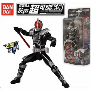 万代正版假面骑士faiz555加速形态发声超可动人偶男孩玩具手办