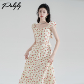 套装 减龄碎花裙休闲时尚 2026新款 小清新上衣半身裙两件套女夏季