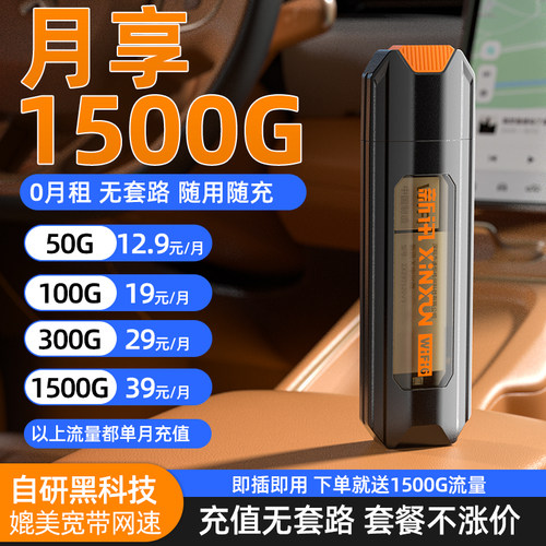 新讯随身wifi无线网络移动车载插电usb无线网卡2026新款家用4g无限速流量全国通用路由器宽带上网便携式wi-fi