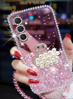 马年新款滴胶镶钻适用三星GalaxyM55手机壳网红M30s软壳M10小众S24/2026年M31本命年M14 5G高级感M32 5G硅胶