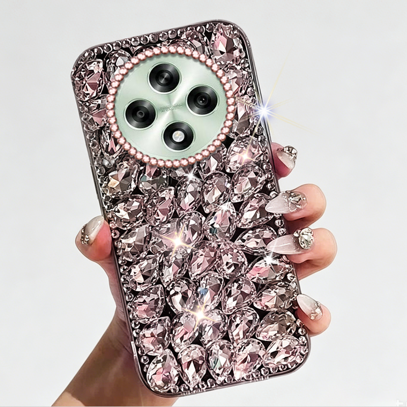 轻奢简约满钻适用OPPOA6手机壳新品8小众A5plus防摔A6GT硅胶9ultra小清新A58新款A5软壳A6max透明A5x水钻A6c