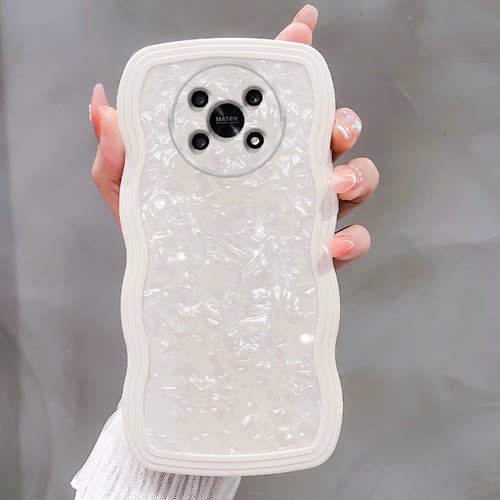 高级感贝壳纹全包小众