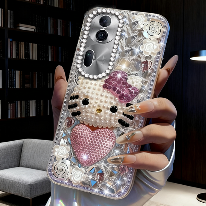 高端奢华镶钻手机壳，不掉钻，不发黄
