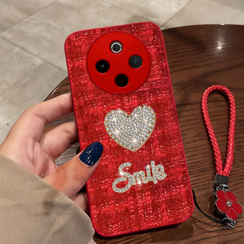 2026红色新年款，名媛针织布艺小香风