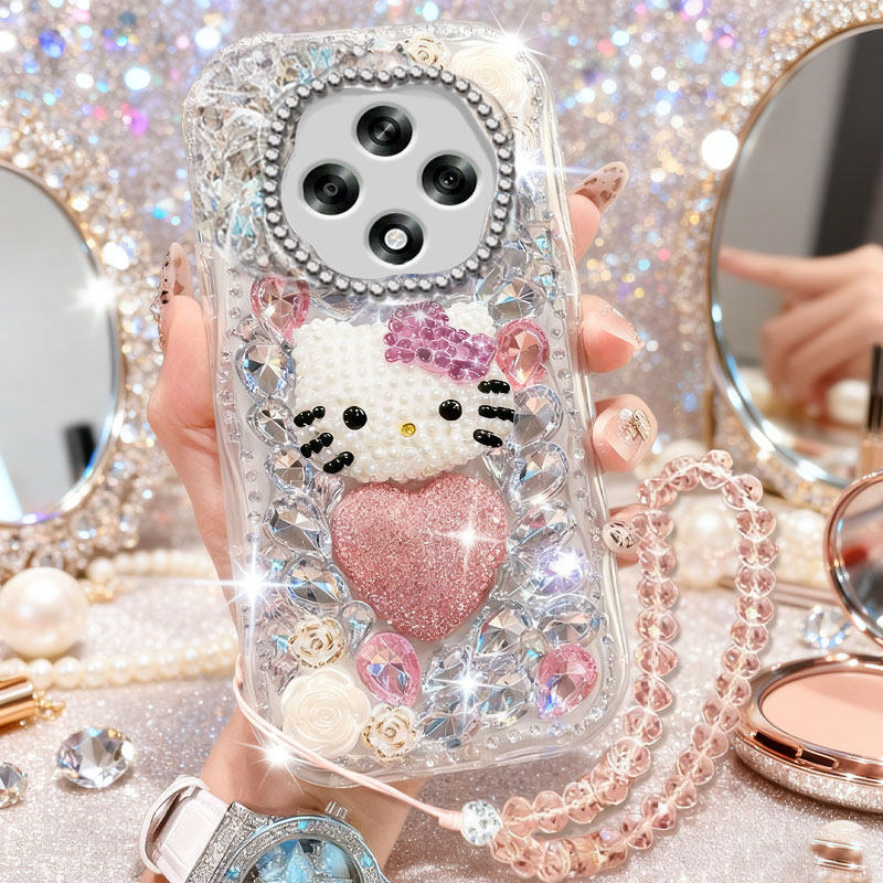 透明高级镶钻，仙女必备，不掉钻，不发黄