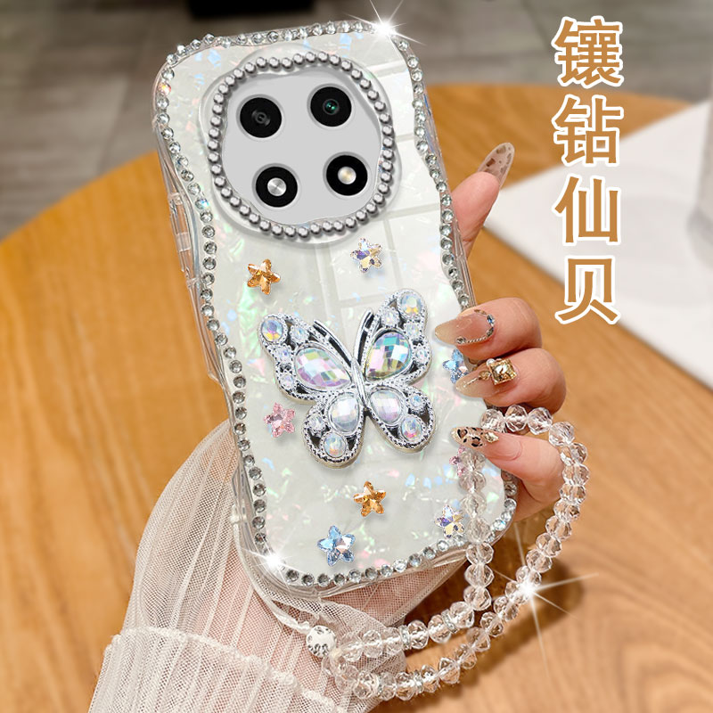 透明水钻贝壳适用OPPOA2Pro手机壳外壳A1x高级感A1 5G镶钻A11保护套A97 简约A5女款A2m防摔A56新款A58全包