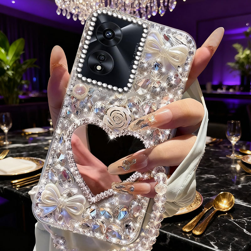 高端奢华镶钻手机壳，不掉钻，不发黄