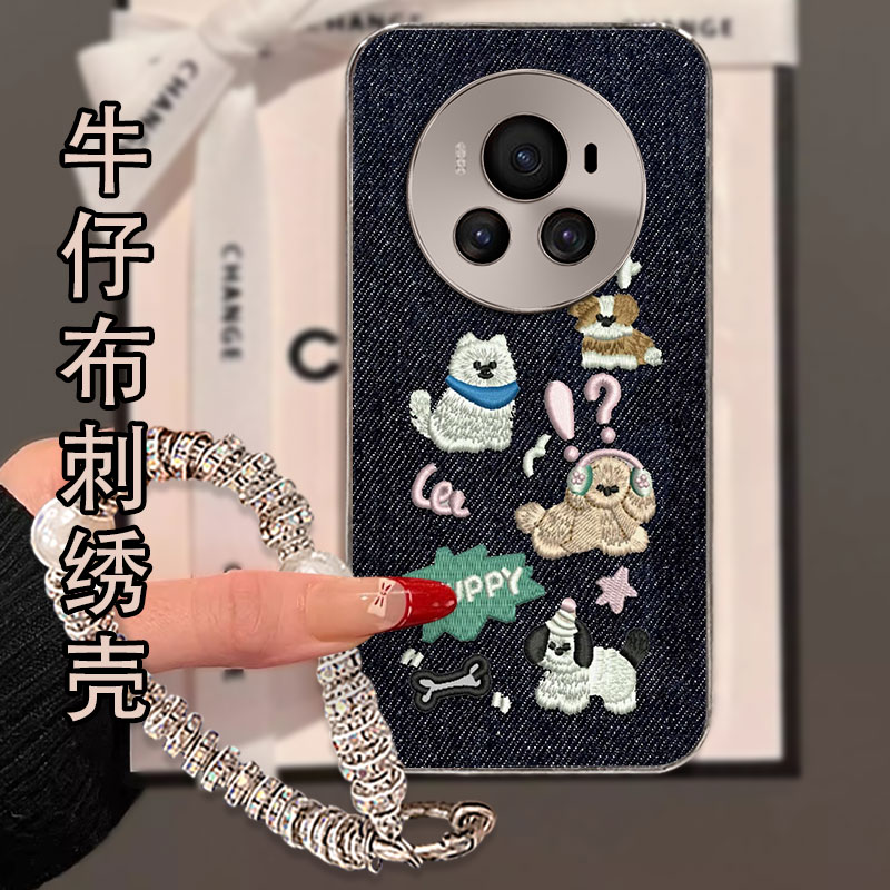 2026秋冬新品布艺牛仔刺绣，不掉色，不脱丝