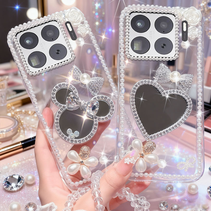 高端奢华镶钻手机壳，不掉钻，不发黄