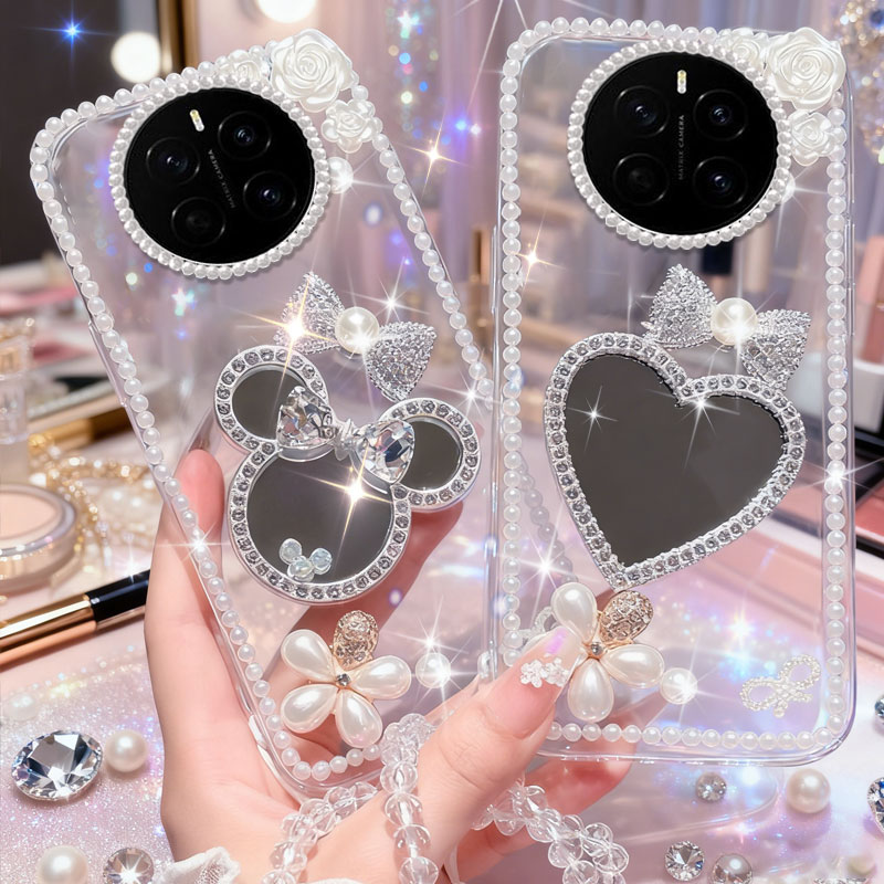 高端奢华镶钻手机壳，不掉钻，不发黄