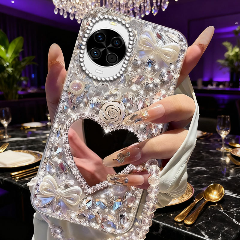 高端奢华镶钻手机壳，不掉钻，不发黄