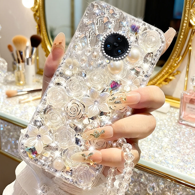 高端奢华镶钻手机壳，不掉钻，不发黄