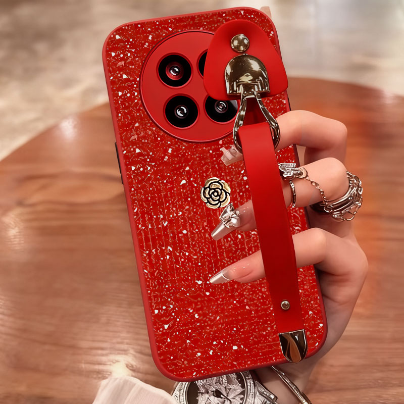 2026新款，磨砂光闪皮，带腕带更方便