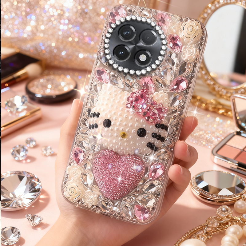 高端奢华镶钻手机壳，不掉钻，不发黄