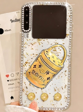 春节金箔招财适用华为PuraX手机壳/2026年V2外壳Pocket2高级感P50PocketS防摔X2新品Flip情侣X3新款X6全包