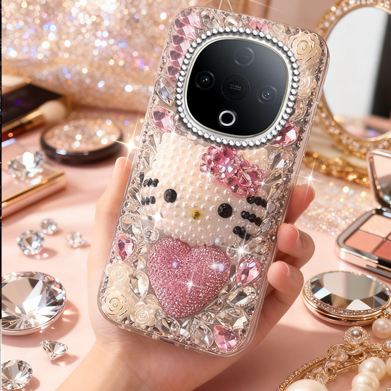 高端奢华镶钻手机壳，不掉钻，不发黄