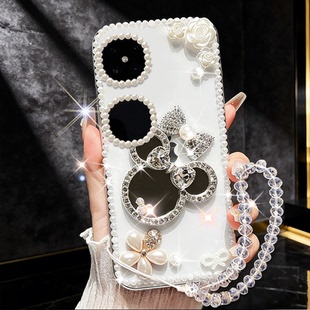 马年新款化妆镜适用华为Pocket2手机壳高级感X3全包PuraX保护套X6外壳V2RSR奢华P50Pocket上档次P50PocketS