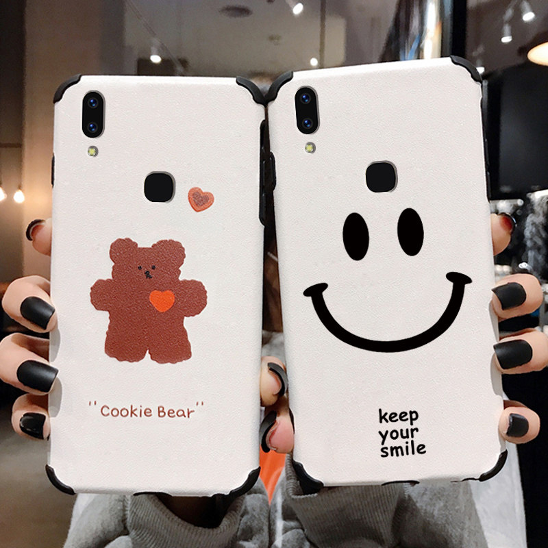 白底蚕丝纹适用vivoz3i手机壳女z3硅胶标准版软壳z1/z1i/zli网红磨砂