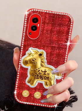 红色新年发财适用OPPOReno10手机壳过年A5 女款A6GT高端12/2026年A6max全包A3 喜庆14新品10保护套A58本命年