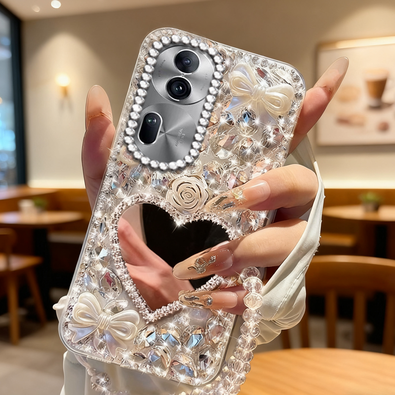高端奢华镶钻手机壳，不掉钻，不发黄