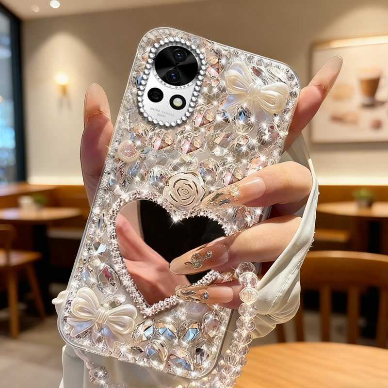 高端奢华镶钻手机壳，不掉钻，不发黄