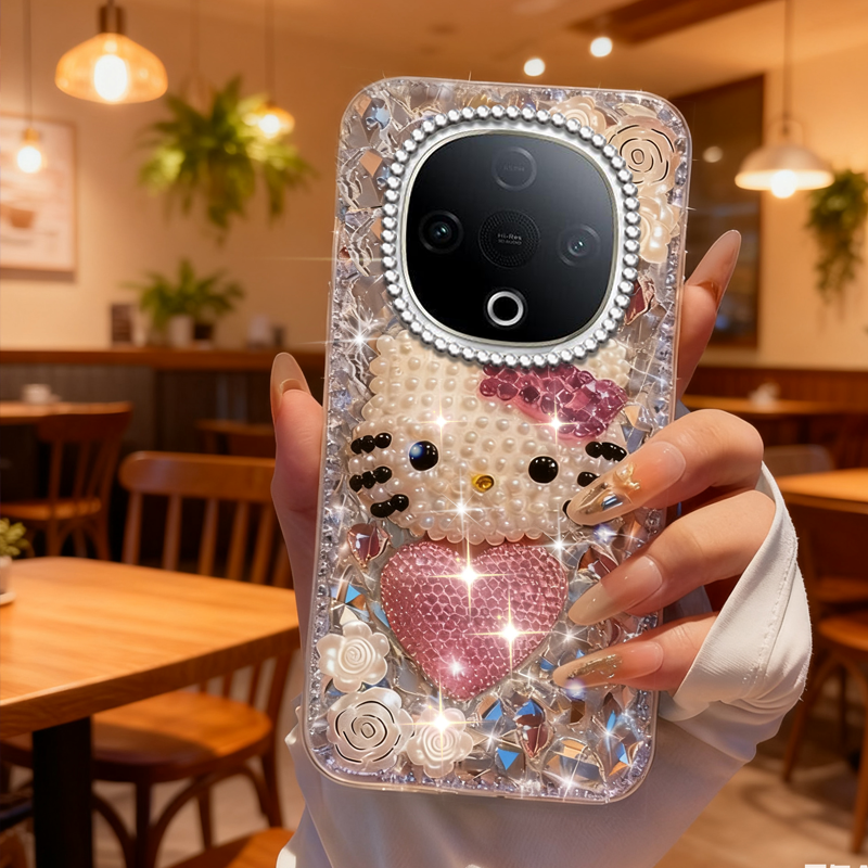 高端奢华镶钻手机壳，不掉钻，不发黄