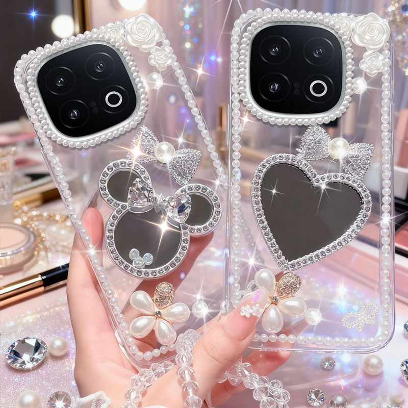 高端奢华镶钻手机壳，不掉钻，不发黄
