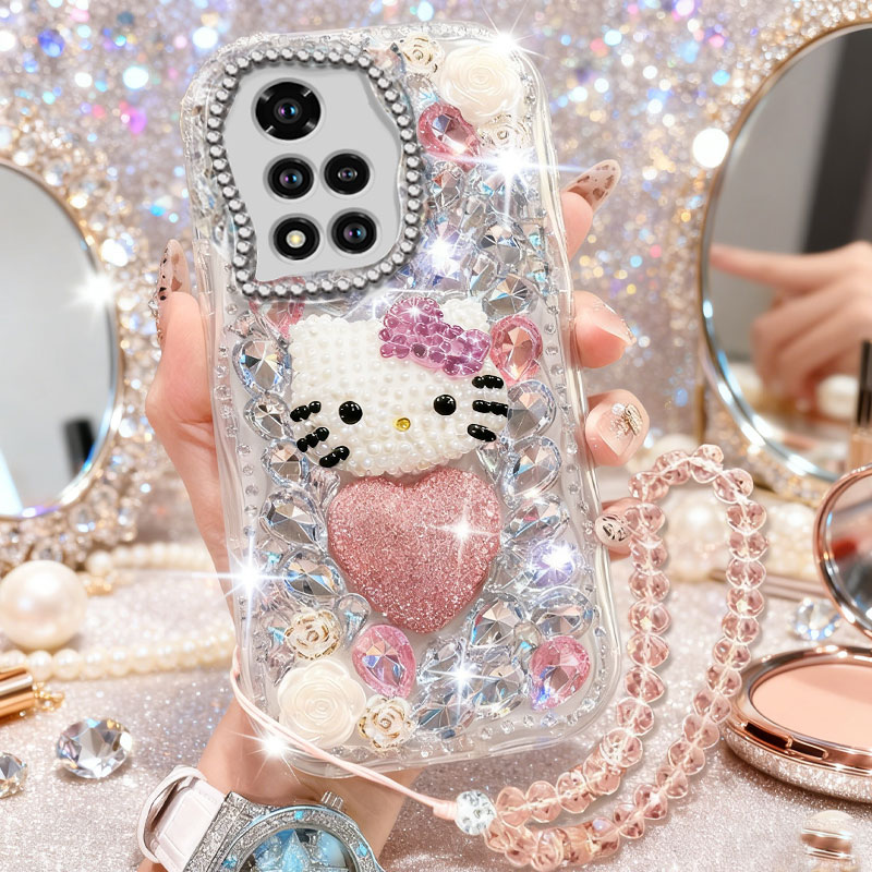 透明高级镶钻，仙女必备，不掉钻，不发黄