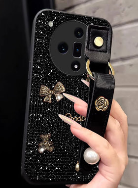 2026马年红色新款腕带适用OPPOFindX7手机壳外壳oppok1防摔Ace带支架5软8ultra秋冬8S结婚9喜庆A3 高级感A1x