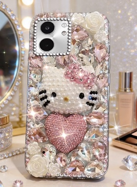 奢华闪钻春夏爆款适用vivoY50 5G手机壳全包x27新品X21后置指纹小众y52s马年X23幻彩版/2026年Y300保护套Y33s