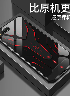 适用小米6手机壳6x新款钢化玻璃壳note3高级硬壳简约机甲镜面创意5x软壳硅胶保护套xiaomi男女款情侣超薄外壳