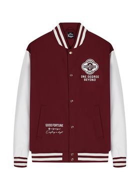 361°运动外套2026春季新款男子绒里夹克宽松舒适上衣