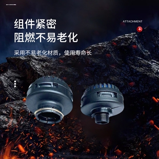 货车空气干燥器消声器刹车总泵排气口消音器空气滤网通用