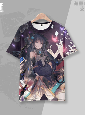 Arcaea 韵律源点 短袖T恤 对立cos周边痛衣青少年二次元宽松衣服