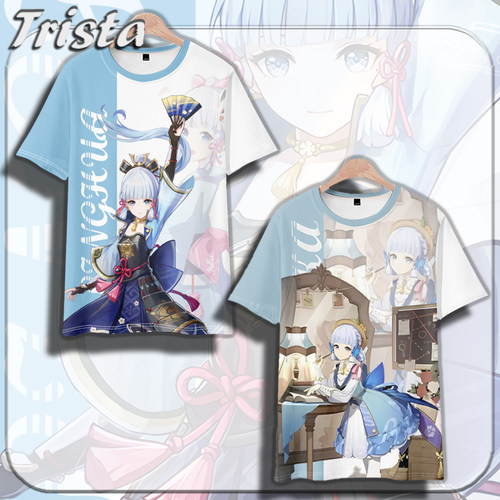 原神周边衣服里绫华人印