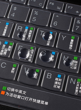 适用25款y9000p拯救者24款r7000键盘膜笔记本y7000保护15.6寸r720功能x快捷键y9000k贴膜p防尘罩r9000全覆盖