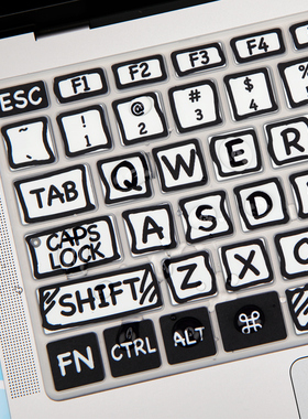 适用于macbook键盘膜苹果电脑air13保护m1笔记本matebook14荣耀magicbook联想15小新yoga14s卡通16贴膜pro14