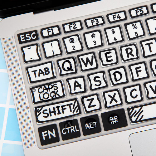 笔记本键盘膜天磊卡通图案