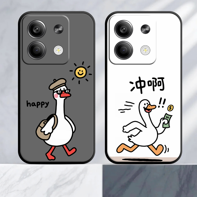 适用红米Note13tpu卡通全包边送