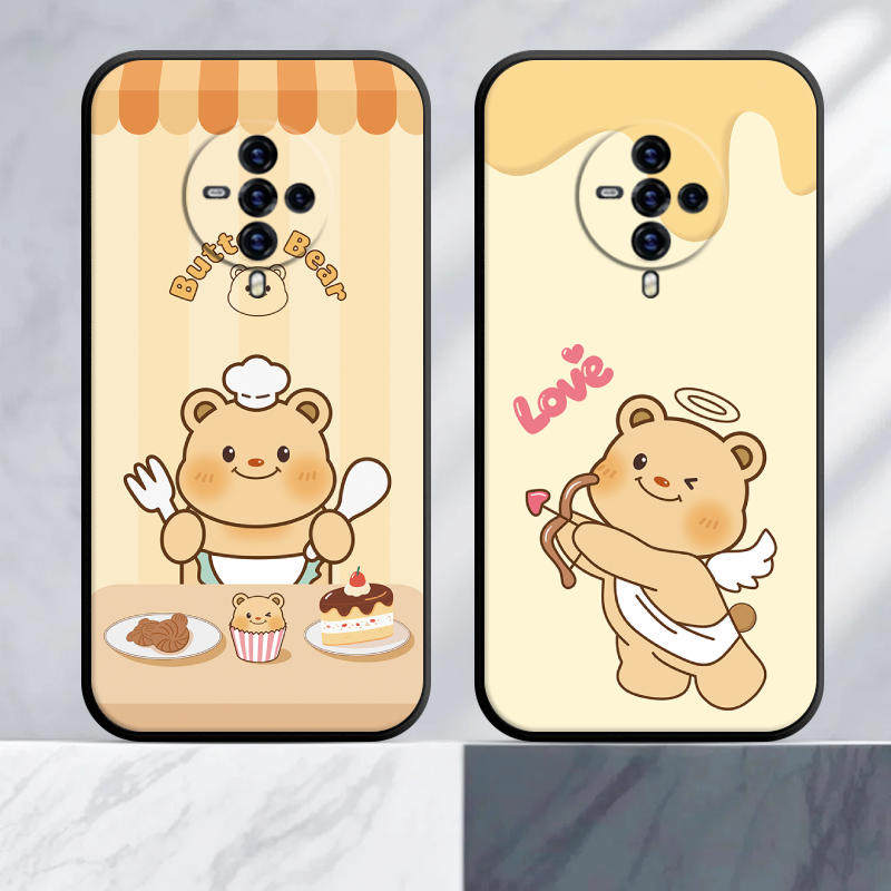 适用vivoS6手机壳S5保护套S1全包S1Pro防摔软定制薄硅胶黄油小熊高级直边液态情侣简约时尚新款卡通网红潮男,3C数码配件,手机保护套/壳,淘宝优惠券,粉丝福利购,淘宝优惠卷