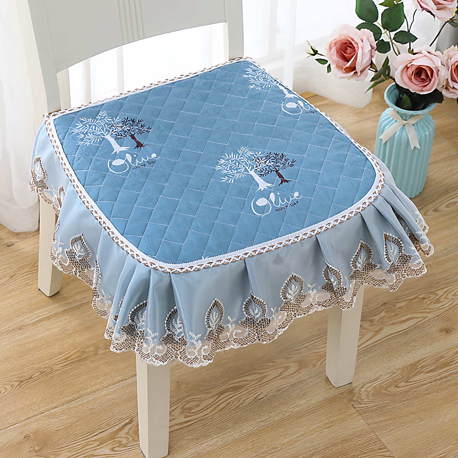 四季通用带绑带办公室椅子坐垫简约客厅餐椅垫防滑座垫垫凳子套罩,居家布艺,椅垫,淘宝优惠券,粉丝福利购,淘宝优惠卷