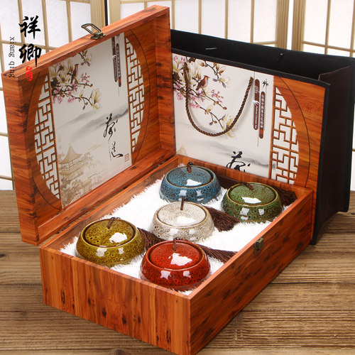 茶叶龙井绿茶礼盒装送礼年货春节