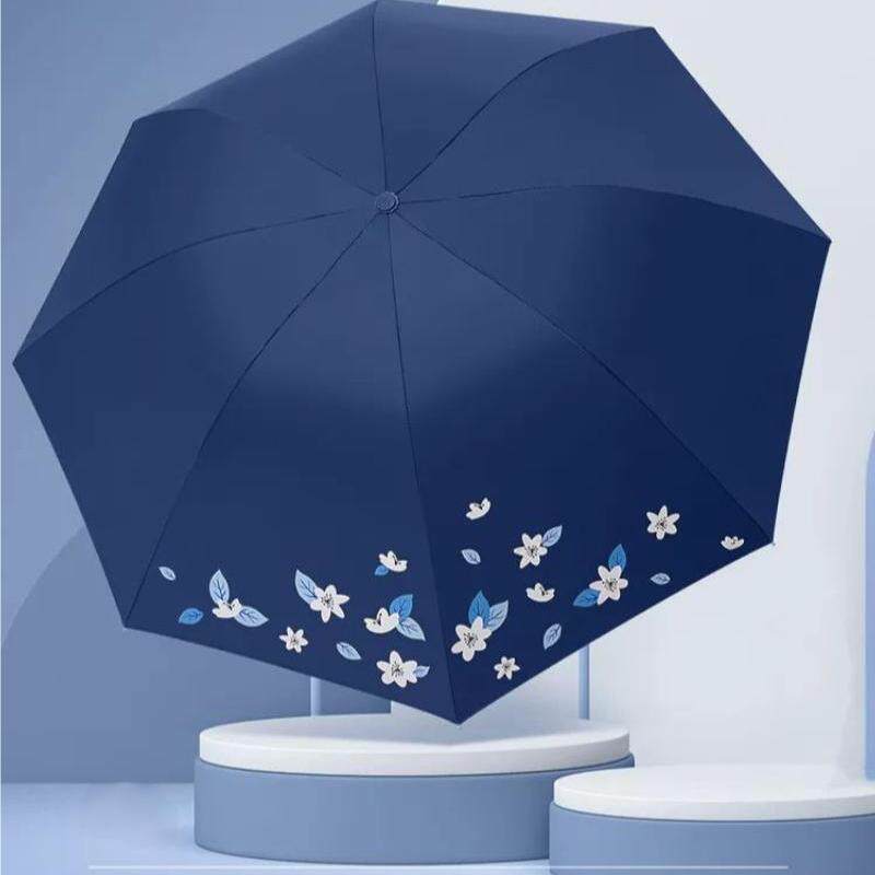 天堂银胶防晒晴雨两用伞