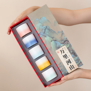 故宫文创茶杯伴手礼送国外客户领导朋友的中国特色礼物送老外实用