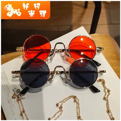 Детские ретро модные солнцезащитные очки подходит для мужчин и женщин