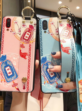 oppor15手机壳r15梦境版oppor17腕带r17pro手绳r11s挂脖挂绳r11splus女款r9plus中国风st硅胶sk软壳t潮牌oppo