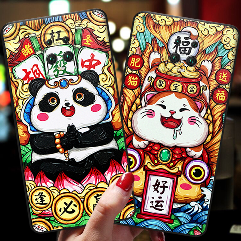 红米10x手机壳潮牌小米10xpro网红redmi10x pro4G潮男x10个性创意5g版情侣男女新款超薄镜头全包熊猫可爱卡通