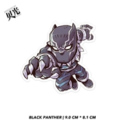 Marvel Anime Panther Máy tính xách tay du lịch Vali không thấm nước Sticker Sticker Trang trí Guitar Sticker 538 - Phụ kiện máy tính xách tay