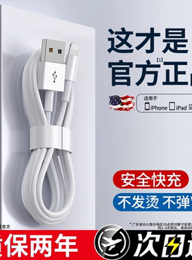 能适适用苹果充电器线iphone14promax数据线13plus手机pd快充12闪充iPad平板11车载6s充电线usb加长xr正品线