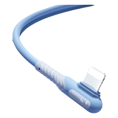 适用苹果能适弯头式充电线